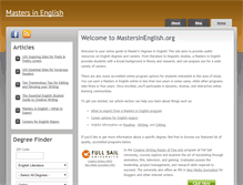 Tablet Screenshot of mastersinenglish.org